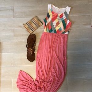 Kaleidoscope Maxi Dress